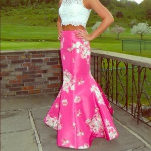 Sherri Hill Two Piece  Prom Dress